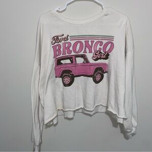 314 ford Bronco Cropped Crewneck